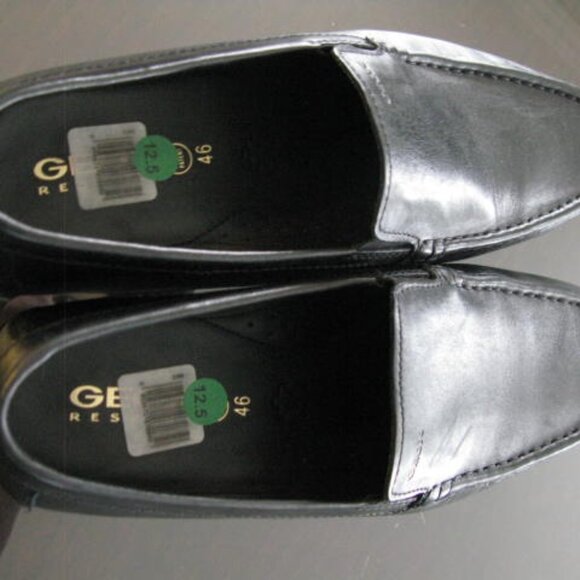 Men's Geox Respira Italian leather loafers 12.5 - Picture 3 of 5